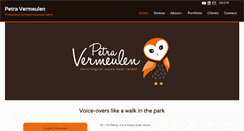 Desktop Screenshot of petravermeulen.com