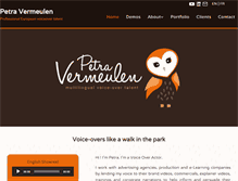 Tablet Screenshot of petravermeulen.com